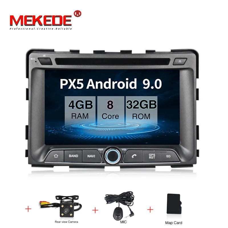 4+ 32G Android 9,0 Автомобильный мультимедийный плеер gps автомобильный dvd плеер с навигацией для SsangYong Rodius автомобильный радиоприемник BT wifi Восьмиядерный аудио радио - Цвет: 32G DVD camera