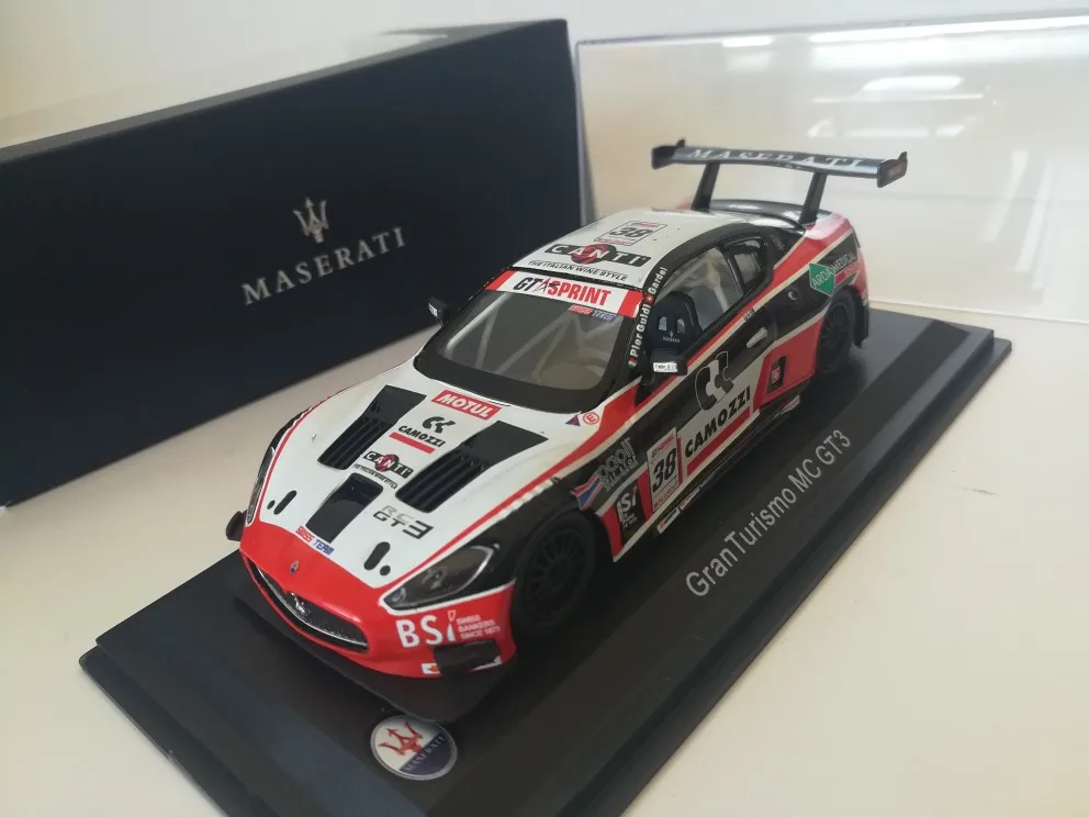 I XO 1:43 GRAN TURI SMO MC GT3 #38 модель автомобиля из сплава литые металлические игрушки