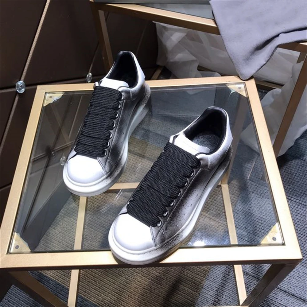 

Lyeejion Men's Shoes Genuine Leather Casual Shoes New Fashion Classic Sneakers Mixed Colors Formal Shoes For Men Hot Sell Shoes