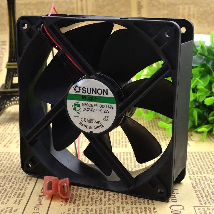 Натуральная для охлаждения SUNON вентиляторы MEC0382V1-000U-A99 12038 24v 9,2 w