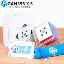 Новинка GAN356X S магнитный 3x3x3 магический скоростной куб без наклеек Профессиональный GAN356 X S магниты Кубики-головоломки для соревнований GAN356 XS