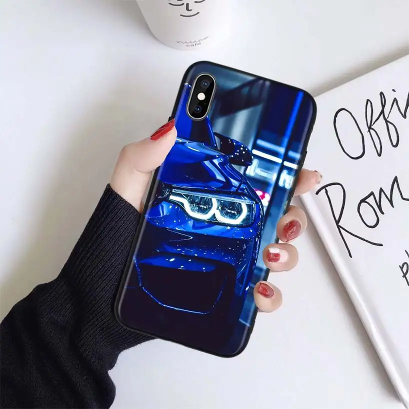 Blue Red for Bmw Case for Apple iphone 11 Pro XR XS Max X 7 8 5