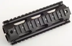 Горячая Продажа! 6.7 Дюймов Тактические AR-15 М4 Винтовка Carbine Уивер/Picatinny Quad Rail Handguard