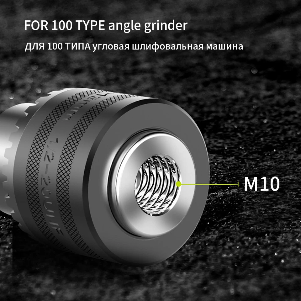 Drill Angle Grinder Adapter 1.5-10mm Drill Chuck Adapter Conversion Head High Carbon Steel Power Tools Accessoires Taladro