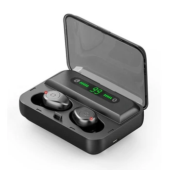 

Bluetooths Wireless TWS Earbuds with 1200 MAh Powerbank Waterproof IP7