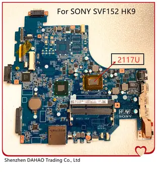 

Original laptop motherboard For SONY SVF152 SVF152A SVF152A29M Core 2117U Mainboard SR0VQ A1945023A A1945015A DA0HK9MB6D0 SJTNV