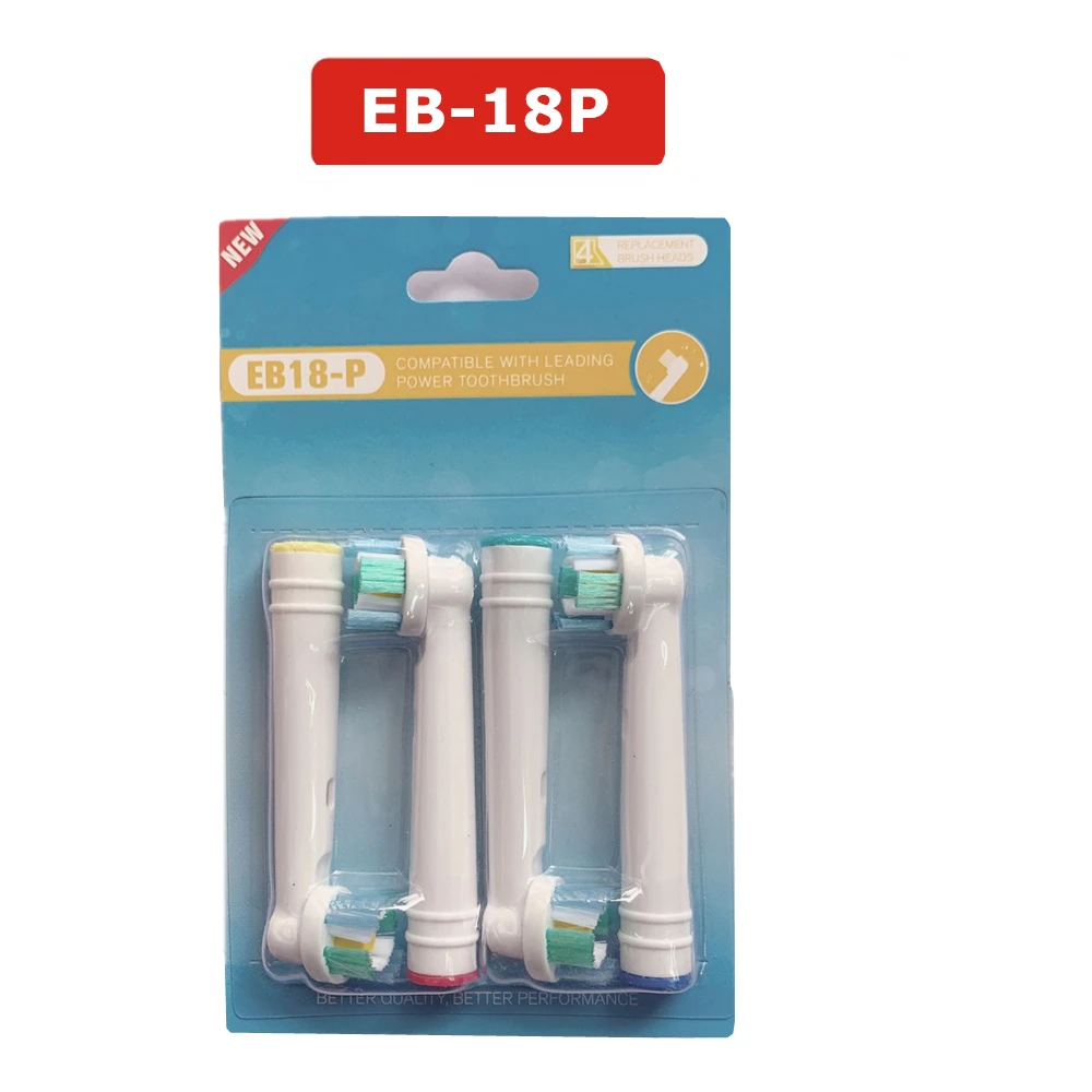 4 шт. электрическая зубная щетка головки для Oral B Braun 3D Замена щетки Fit Advance Power/Pro