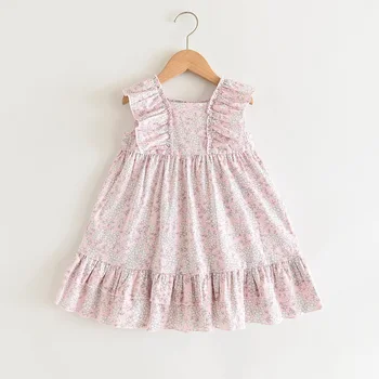

Bear Leader Girls Solid Dresses New Summer Kids Casual Costumes Girl Children Clothing Sweet Vestido Princess Outfits for 2 7Y