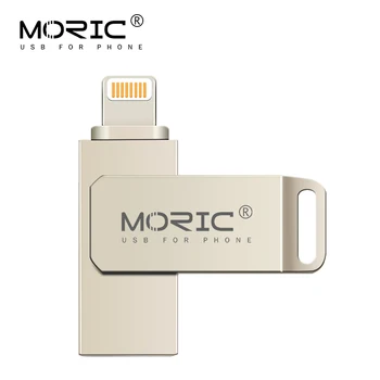 

Newest Moric USB Driver for IOS Pen Drive USB Flash Drive U disk 16GB 32GB 64GB 128GB 256GB memoria cel usb on Key for iPhone