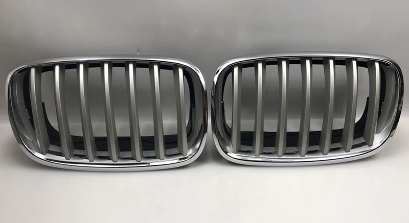 Решетка радиатора переднего бампера RQXR для BMW X5 E70 X6 E71 E72 2007-2013 с гоночными грилями