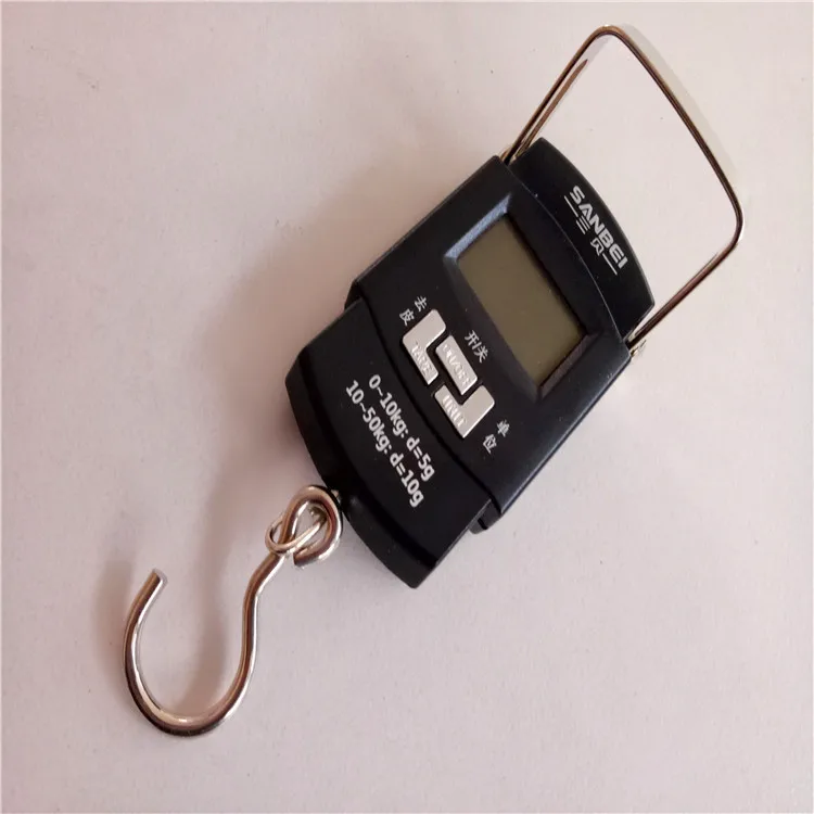 Hot Sales New Style Luggage Small Hook Weighing Outdoor Portable Fishing Gear 50kg Portable Scales Gift Electronic Hanging Scale