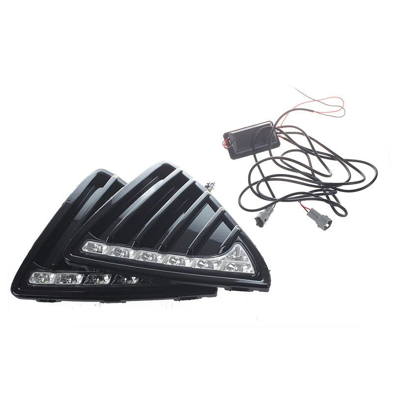 

2x Car LED Daytime Running Light For Ford Focus Fog Head Lamp DRL 2011-2014 MA141 White