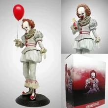 9 дюймов новое издание Стивен Кинга Сменные pennywise голова статуя фигурка игрушка ужас подарок