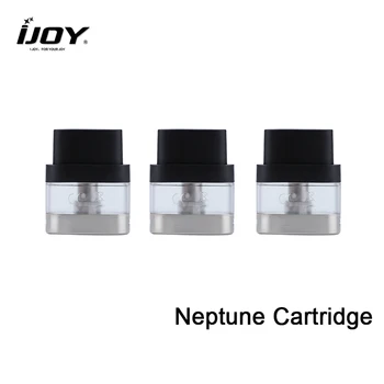 

3pcs/lot Original iJoy Neptune Pod Cartridge 1.8ml Tank & 1.2ohm coil for IJOY Neptune Kit E Cigarette Atomizer Tank