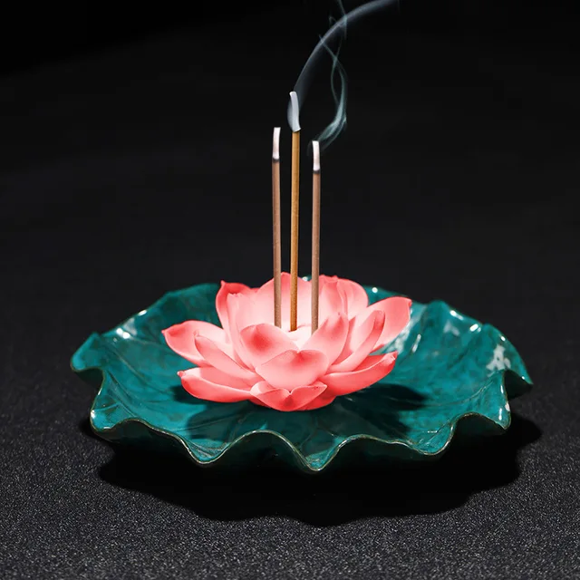 professioneel Doe het niet woensdag De Antieke Aanbidding Wierook Houder Voor Wierookstokjes Keramische Lotus  Brander Zen Spoel Wierook Plaat, blauw En Rose Hebben 3 Gaten|Wierook en  wierookbranders| - AliExpress