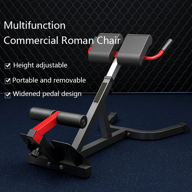 

Multifunctional Roman Stool Roman Chair Waist and Abdomen Training Equipment Home Twisting and Abdomen Muscle Fitness Equipment