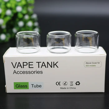 

3pcs Replacement Glass tube For CUBE MINI Tank transparent Pyrex Glass tube