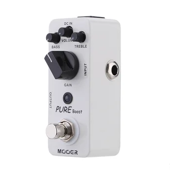 

Mooer Pure Boost Micro Mini Boost Effect Pedal True Bypass Guitar Effects Guitar Pedal Effect for Electric Guitar Accessories