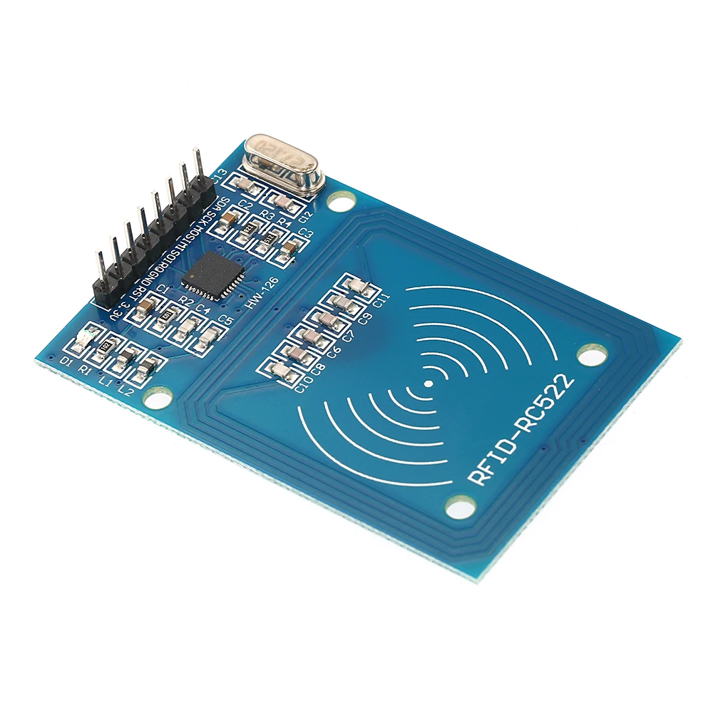 RC522 RFID-RC522 Модуль датчика платы ИС S50 белая карта RFID модуль для чтения+ RFID смарт-карта+ синий брелоки