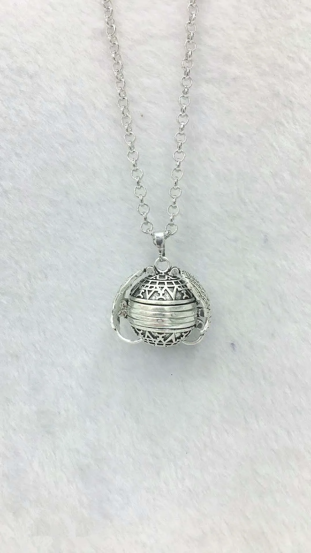 Shi Ying-открытый кулон многослойное крыло фото коробка медальон фото коробка