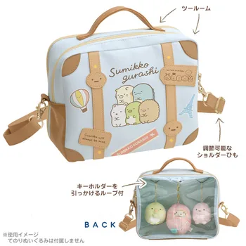 

Japanese Lolita Lady Handbag Multifunction Beauty Make Up Bag PU Canvas Crossbody Bag Ita Bag Kawaii Catoon Bag