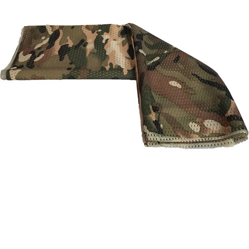 b Tactical Military Style Camouflage Camo Scarf Wrap Face Net Mesh Cover Description Camouflage Face Mask 30AG14 - Цвет: b