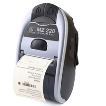 Для Zebra MZ220 беспроводной Bluetooth мобильный термопринтер для 50 мм билетов или этикеток портативный принтер 203 точек/дюйм