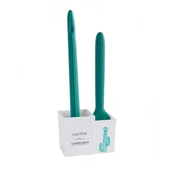 

Toilet Brush Holder Set Wall Mount Bathroom Toilet Brush Set For Bathroom Floor Toilet Brush WC Cleaning