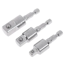 Электрический гаечный ключ с шестигранной ручкой и квадратной головкой, 360 градусов, 1/2, 1/4, 3/8