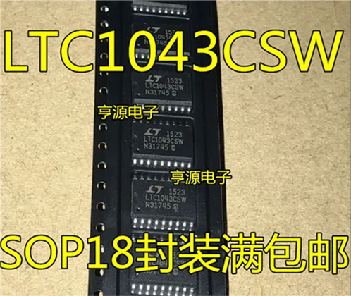 5cps LTC1043CSW LTC1043 SOIC-18