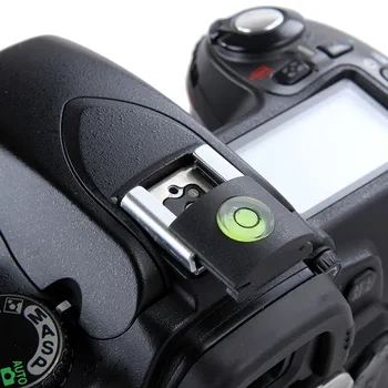 Protector de zapata para Flash de cámara DSLR, cubierta de nivel de burbuja para Nikon Canon SX60 SX70 1300D 800D 850D 90D 7D II D7200 D5600, 2 unidades