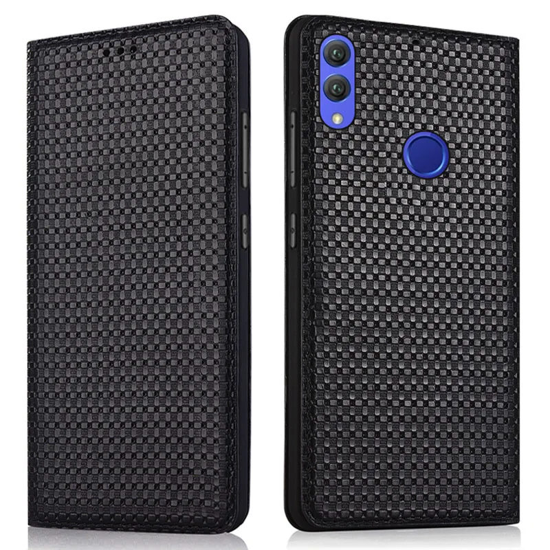

Genuine leather magnetic mobile phone bag for Huawei Honor Note 10 flip cover for Huawei Honor Note 8 phone case standing case