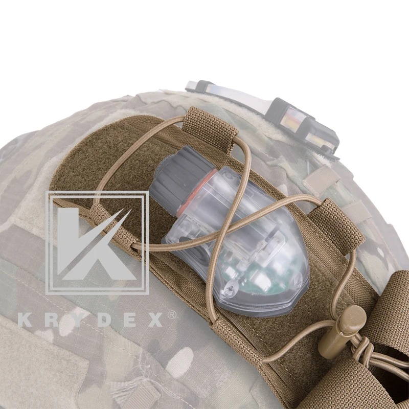 KRYDEX MK2 тактическая Батарейная Упаковка Сумка GPNVG-18 противовес батарейный ящик для Боевого Шлема аксессуар система хранения
