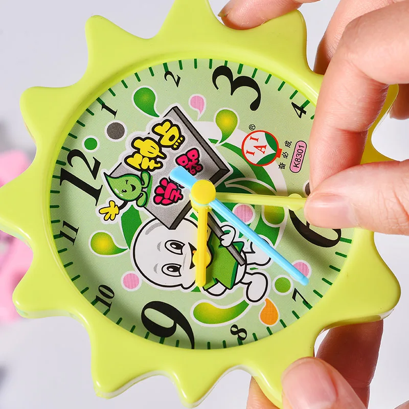  Preschool Baby Montessori Toys Early Education Teaching Aids Math Toys Digital Clock Toy Count Geom - 4000305611165