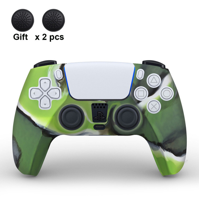 Silicone Cover For PS5 Controller Accessories Rubber Protective Case For Playstation5 Gamepad For PS5 joysticks Thumb Grips