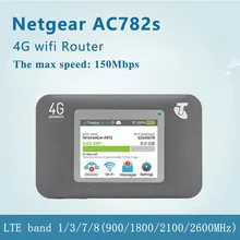 Роутер netgear 4g ac782s aircard 782s 4g модем в машине 3g 4g Роутер слот для sim-карты карман wifi Мобильная точка доступа aircard 782s