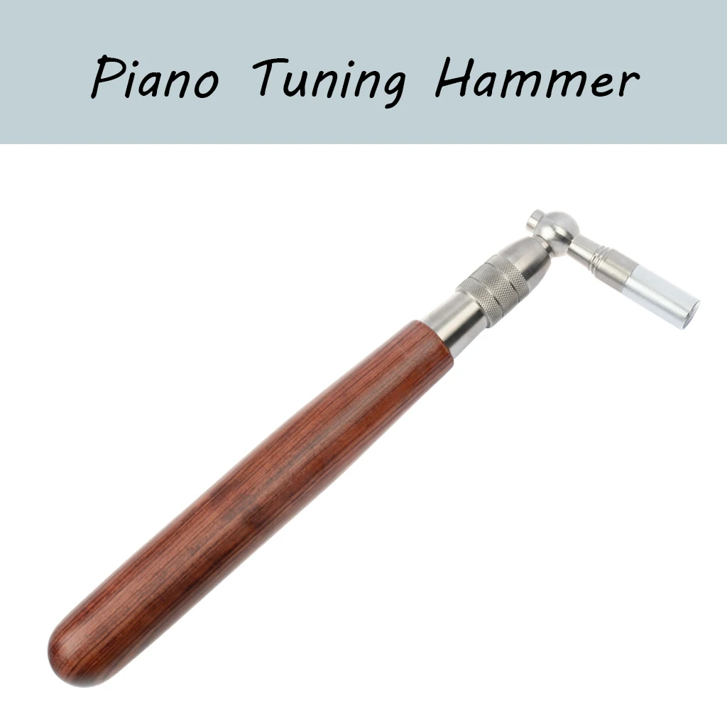 

Professional Piano Tuning Tool Octagon Core Stainless Steel Hammer Rosewood Handle Piano Tuning Hammer Piano Tools