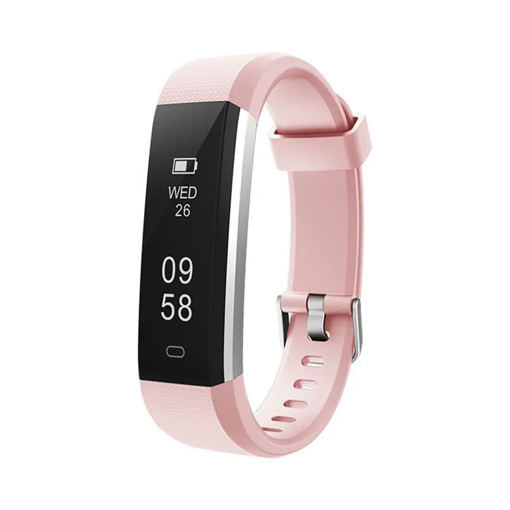 ID115U Smart Bracelet IP67 Waterproof Sleep Monitor Message Push Sport Smartband Active Time Display Motion Mode Funtion