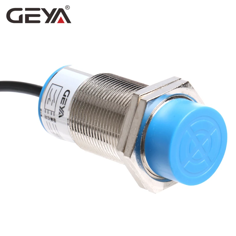 

GEYA 15mm Sensing Distance Proximity Switch NPN PNP DC 10-30V Proximity Sensor DC 2 Wire 3 Wire 4 Wire NO NC M30Screw Size