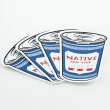 УФ защищенный Мультфильм Пользовательские печати логотип Стикеры, виниловые наклейки оптом- PX9048