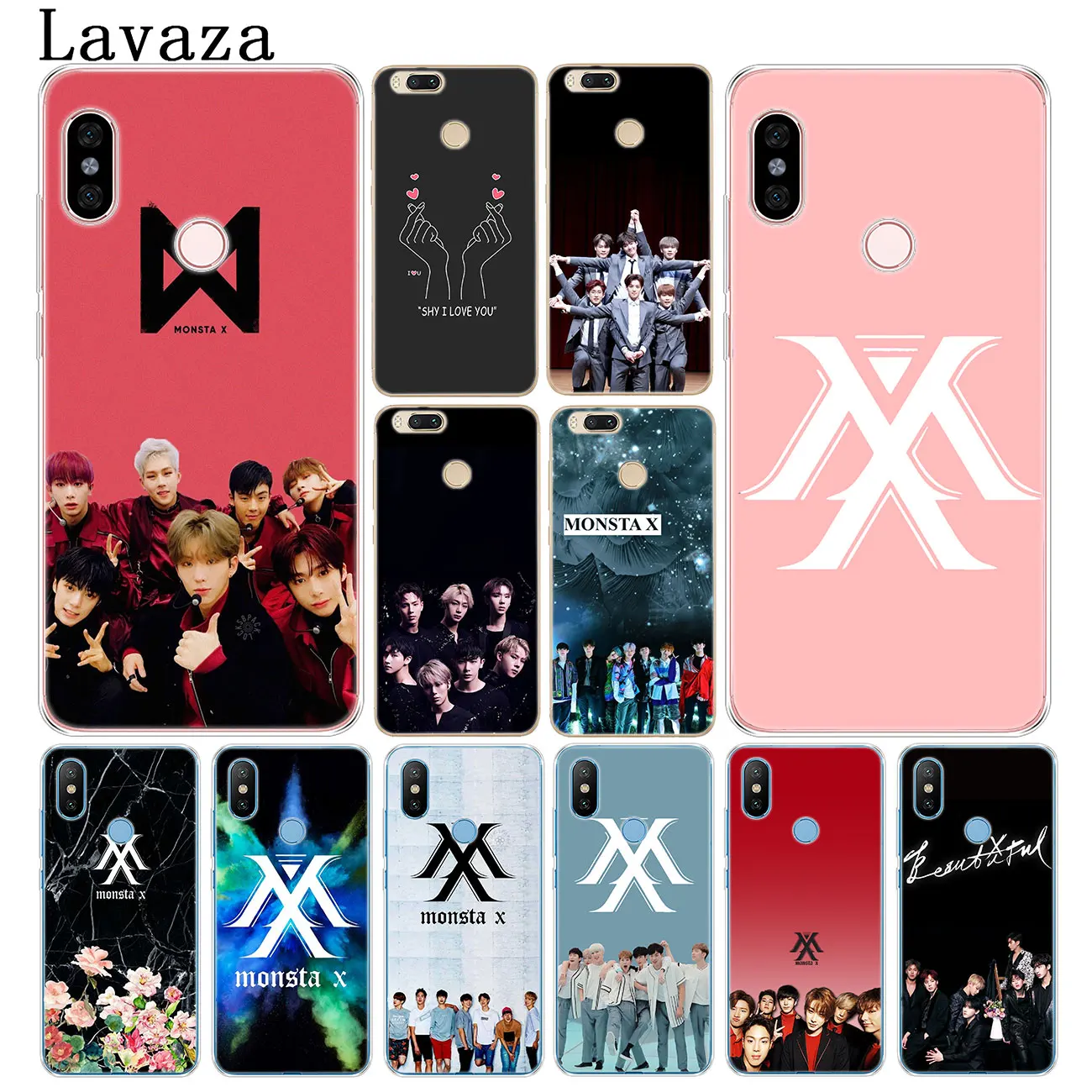Lavaza MONSTAX монста х kpop жесткий чехол для телефона Xiaomi Redmi K20 8A 7A 5A 6A Примечание 8 7 5 6 iPad