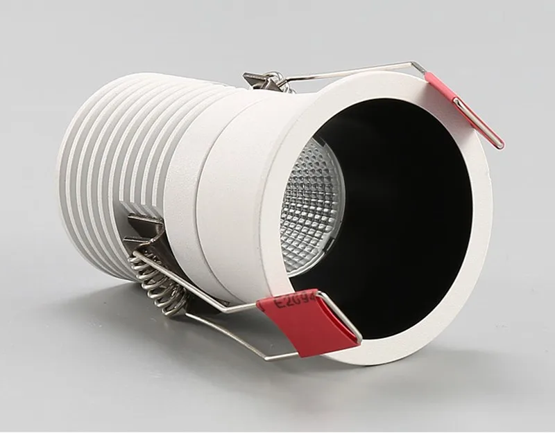 2026 새로운 스타일 디밍이 가능한 COB LED 다운라이트 7W 10W LED 천장 조명 스포트라이트 AC85265V 배경 램프 실내 조명