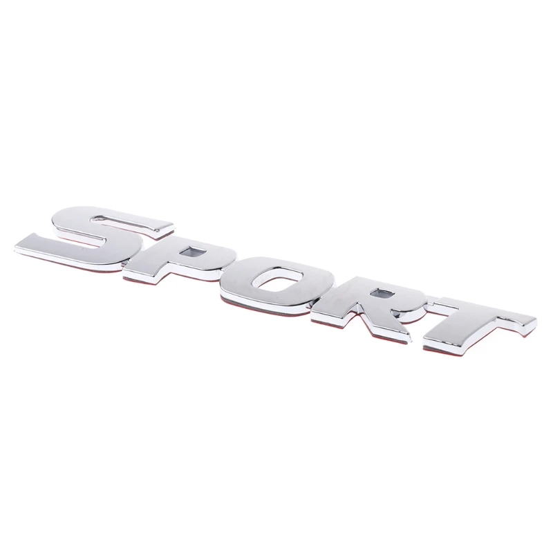 Автомобильный Стайлинг 3D спортивная эмблема значок Дверь Наклейка ABS Хромированная наклейка Univesal