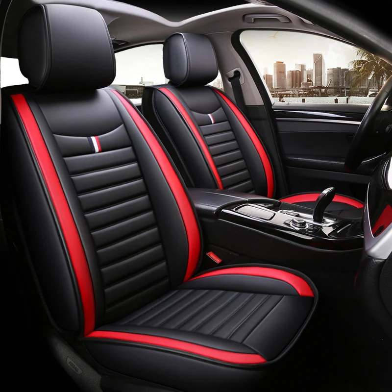  Pu Leather Car Seat Cover Covers for Automobile for Geely Atlas Boyue Emgrand X7 Geeli Emgrand Ec7 