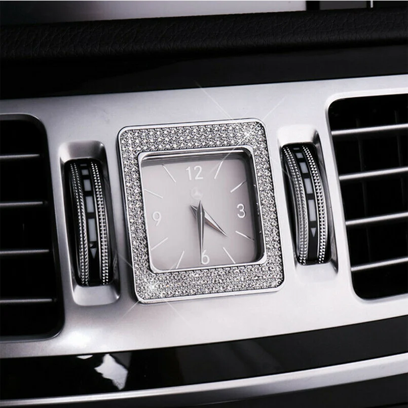 Новая мода алмазные тире часы Декор Рамка для Mersedes Benz E-Class W212 W218 CLS 14'-ON