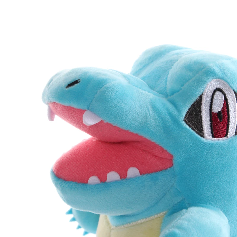 22cm Takara Tomy Pokemon Totodile Plush Toys Cute Anime Soft Stuffed Animals Toys Doll Christmas Gifts For Children Kids