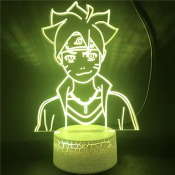 

[Free Shipping] Smart Phone Control The Anime Naruto Uzumaki Boruto LED Night Light Kids Bedroom Child Gift