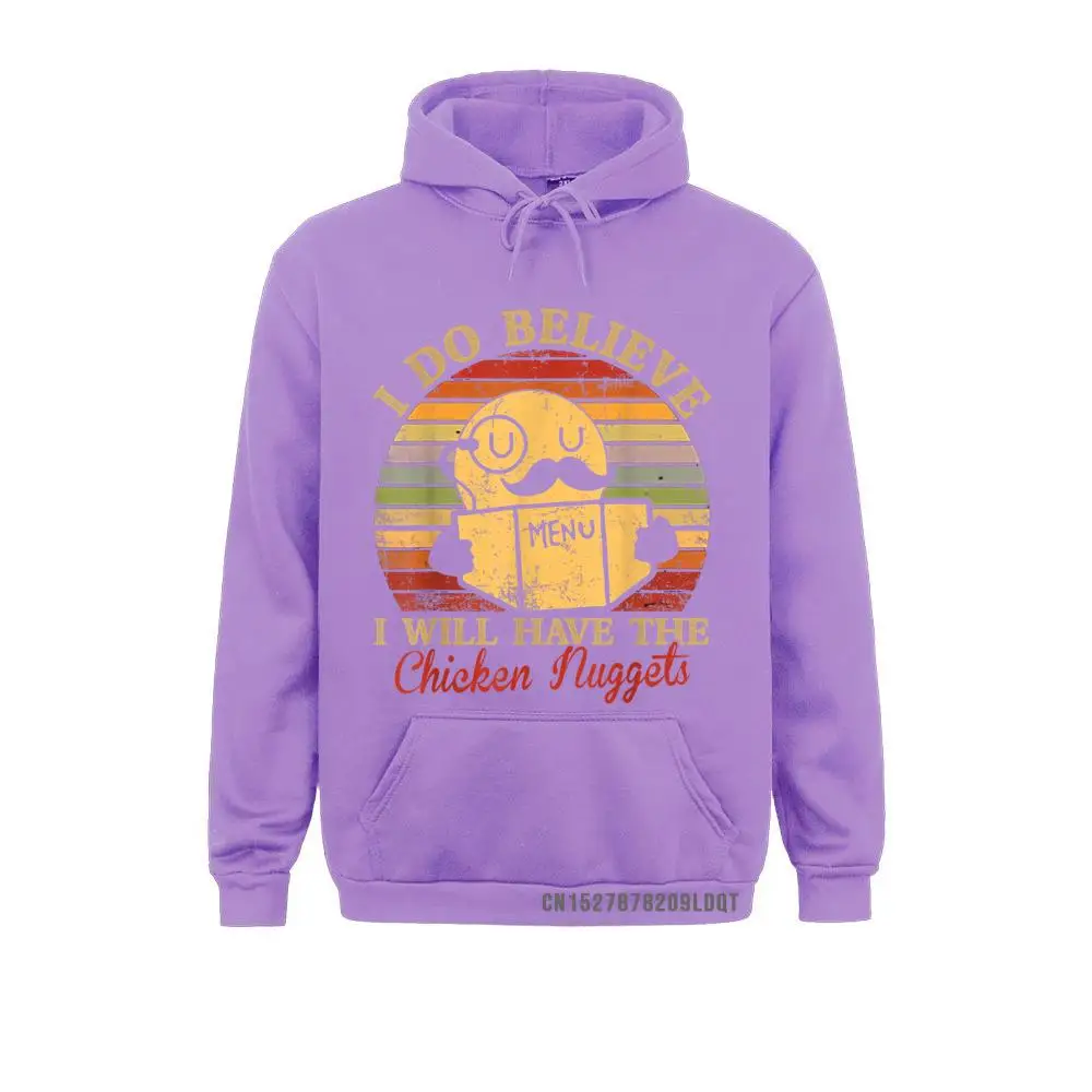 I Do Believe I'll Have Chicken Nuggets Funny Chicken Nugget T-Shirt__B12913 Hoodies Cheap Group Long Sleeve Adult Sweatshirts Sportswears I Do Believe I'll Have Chicken Nuggets Funny Chicken Nugget T-Shirt__B12913purple