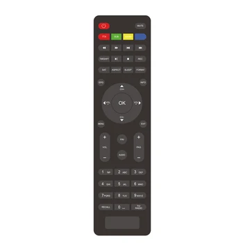 

DVB S2 t2s2 600 neutral remote controller is applicable to X3 8902 M5 V5 DVB S2 satellite receiver remote controller