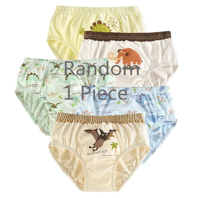 boys random style 1 предмет, хлопковые детские штаны для мальчиков и девочек, нижнее белье, детские шорты с рисунками животных, трусы-боксеры, трусы-боксеры, детское нижнее белье, От 2 до 14 лет - Цвет: boys random style